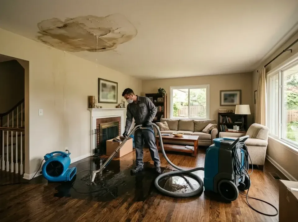 attic-pipe-burst-ceiling-drip-008 — frequently asked questions, Water Damage Restoration & Carpet Care in Fairlawn, VA